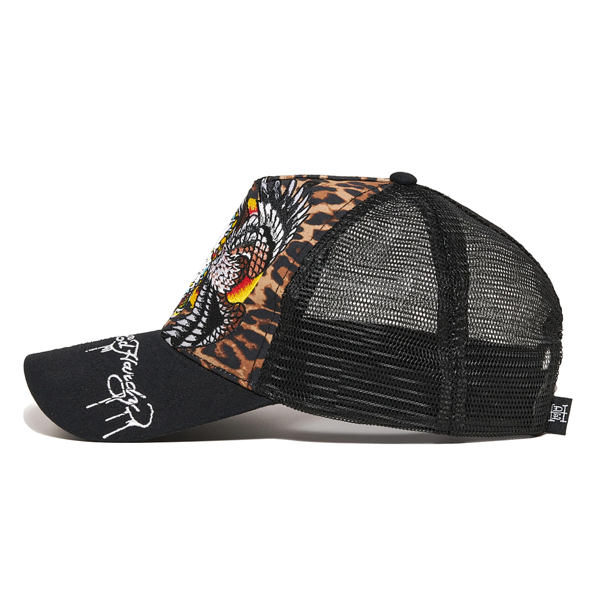 Battle Skull Leopard Hat - Ed Hardy